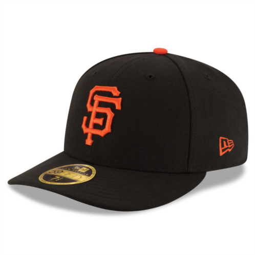 Mens New Era Black San Francisco Giants Authentic Collection On Field Low Profile Game 59FIFTY Fitted Hat