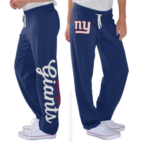 Womens G-III 4Her by Carl Banks Royal New York Giants Scrimmage Fleece Pants