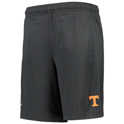 Youth Nike Anthracite Tennessee Volunteers Performance Fly Shorts