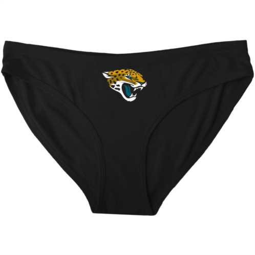 Unbranded Womens Concepts Sport Black Jacksonville Jaguars Solid Logo Panties