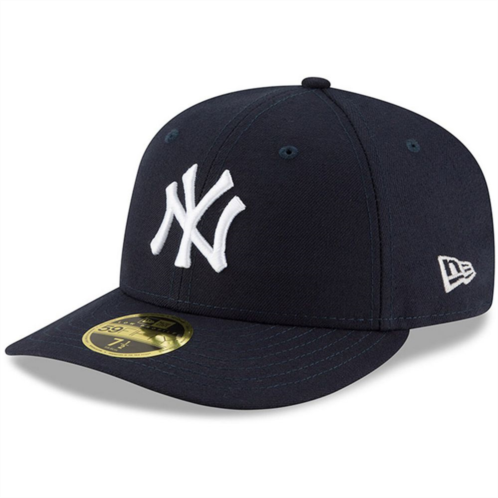 New Era x Staple Mens New Era Navy New York Yankees Authentic Collection On Field Low Profile Game 59FIFTY Fitted Hat