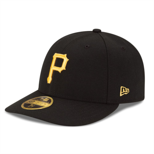 Mens New Era Black Pittsburgh Pirates Authentic Collection On Field Low Profile Game 59FIFTY Fitted Hat