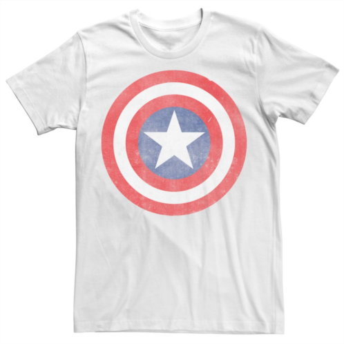 Mens Marvel Captain America Classic Shield Graphic Tee