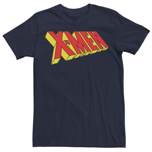 Mens Marvel X-Men Red Yellow Blue Classic Tee