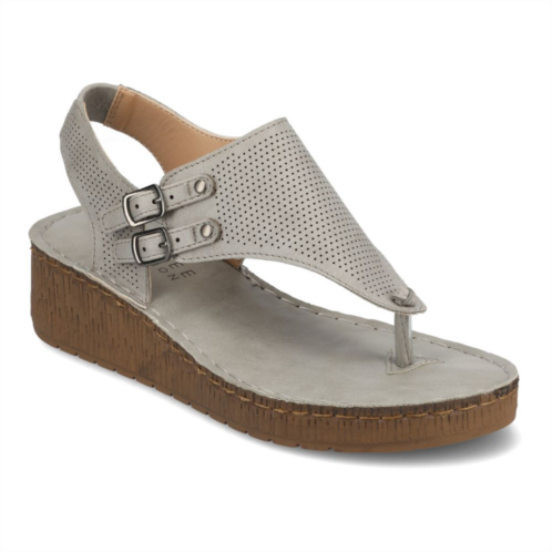 Journee Collection Mckell Womens Wedge Sandals