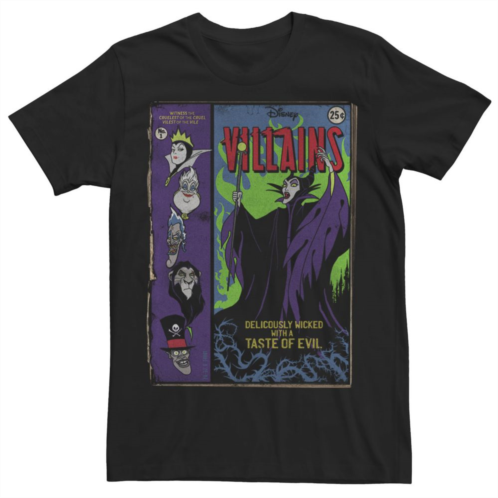 Mens Disney Villains Deliciously Wicked Comic Tee