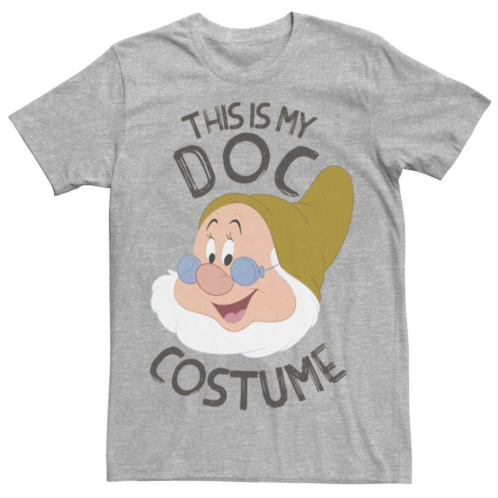 Mens Disneys Snow White and the Seven Dwarfs This Is My Doc Costume Halloween Tee