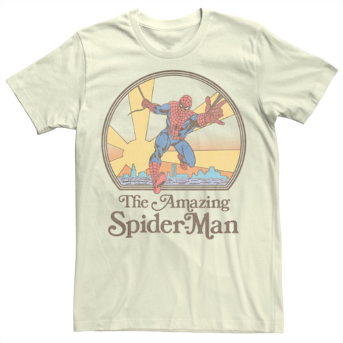 Mens Marvel Spider-Man Vintage 70s Graphic Tee