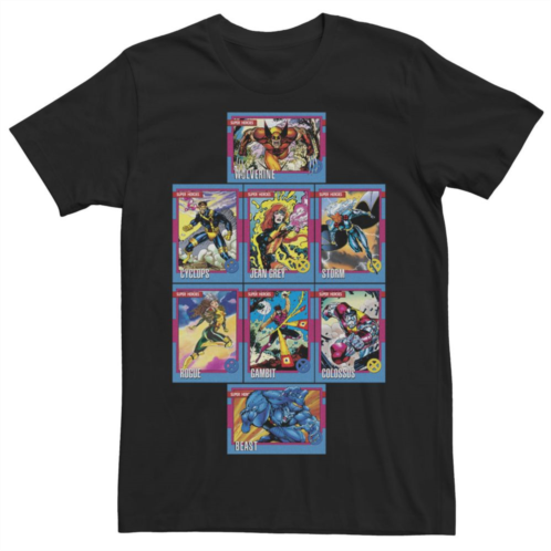 Mens Marvel Trading Cards X-Men Pack Graphic Tee