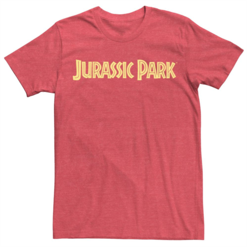 Licensed Character Mens Jurassic Park Classic Simple Text Graphic Tee