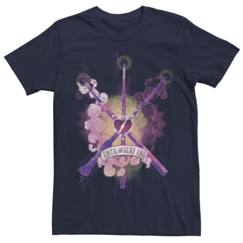Mens Harry Potter Until The Very End Wands Tee