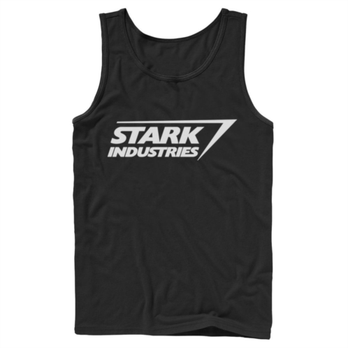 Mens Marvel Iron Man Stark Industries Logo Tank Top