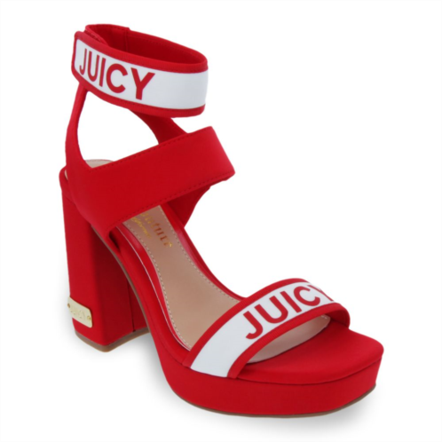 Juicy Couture Glisten Womens Platform Heels