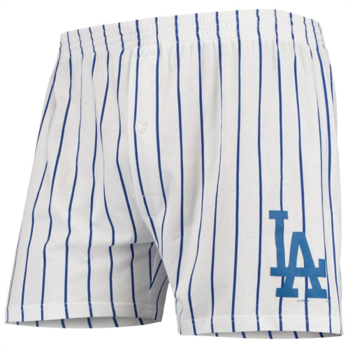 Unbranded Mens Concepts Sport White Los Angeles Dodgers Vigor Boxer Shorts
