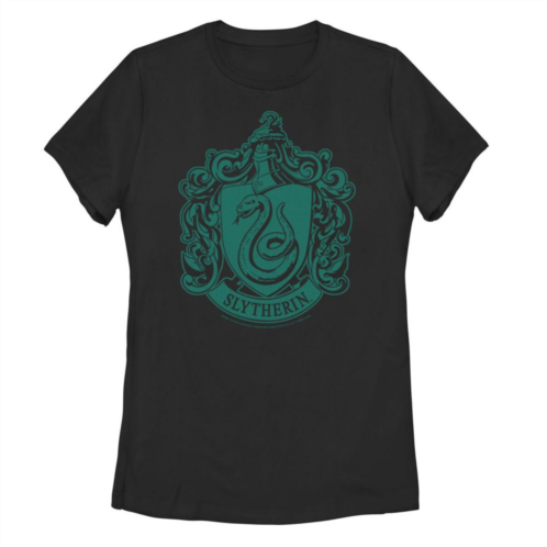 Licensed Character Juniors Harry Potter Slytherin House Crest Tee