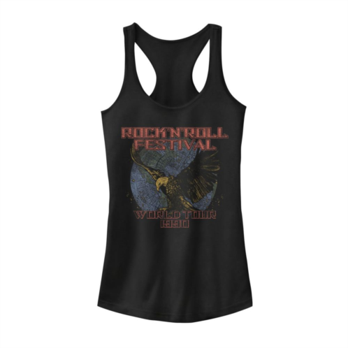 Unbranded Juniors Rock N Roll Festival World Tour 1990 Tank Top