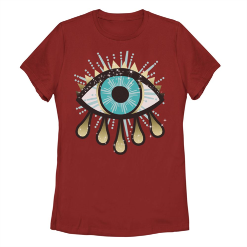Unbranded Juniors Sparkling Eye Graphic Tee