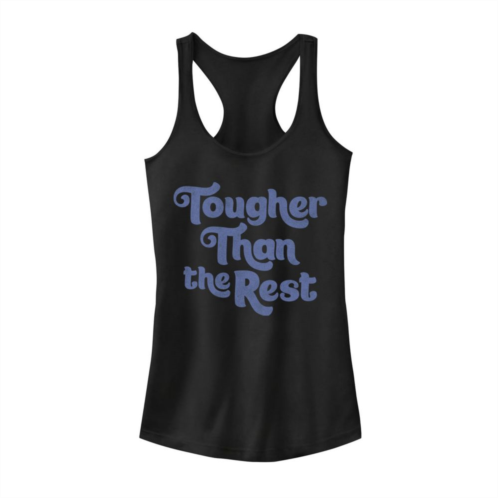 Unbranded Juniors Tougher Than The Rest Graphic Tank Top