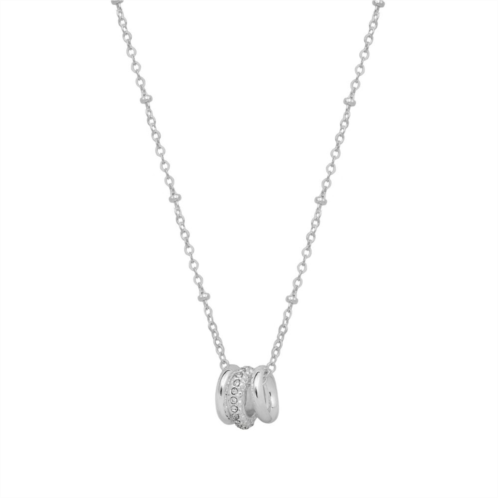 LC Lauren Conrad Silver Tone Pendant Necklace