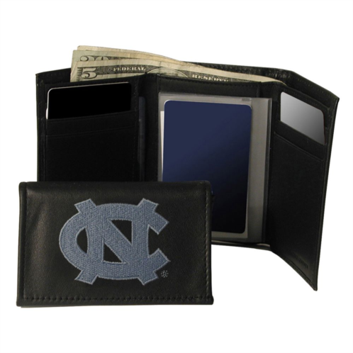 Kohls University of North Carolina Tar Heels Trifold Leather Wallet