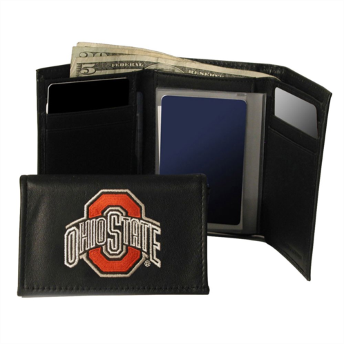 Kohls Ohio State University Buckeyes Trifold Leather Wallet
