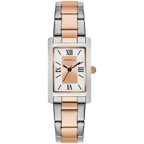 Caravelle by Bulova Womens Two Tone Watch - 45L187