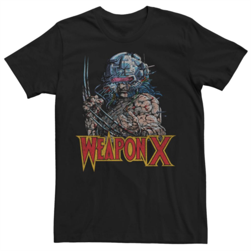 Licensed Character Mens Marvel Weapon X Portrait Tee
