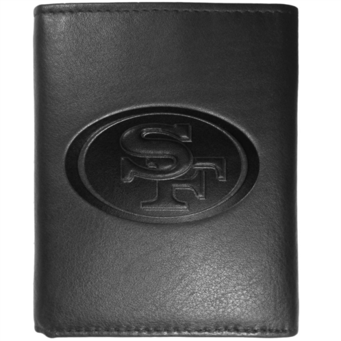 Unbranded Mens San Francisco 49ers Embossed Leather Tri-Fold Wallet