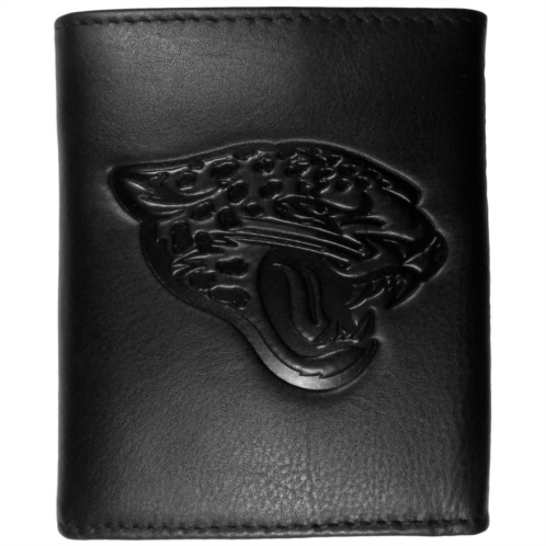 Unbranded Mens Jacksonville Jaguars Embossed Leather Tri-Fold Wallet