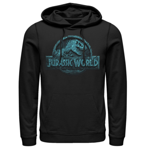 Mens Jurassic World Two Logo Lost In The Deep Hoodie