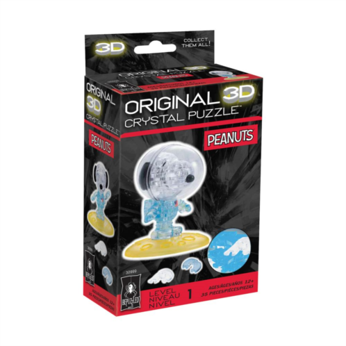 University Games 3D Crystal Puzzle - Peanuts Astronaut Snoopy 35-Pieces