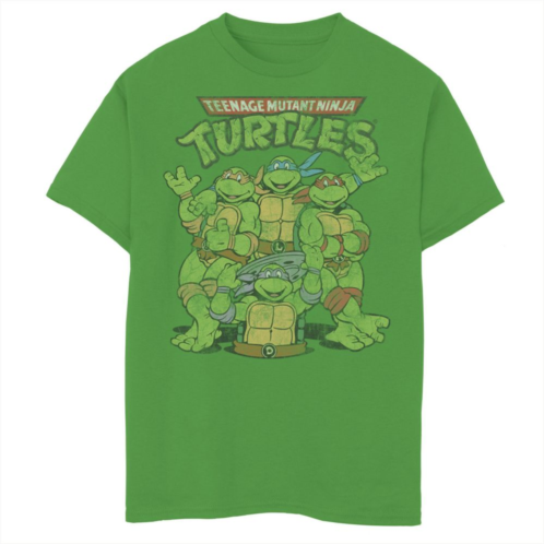 Boys 8-20 Nickelodeon Graphic Teenage Mutant Ninja Turtles Classic Retro Logo Graphic Tee