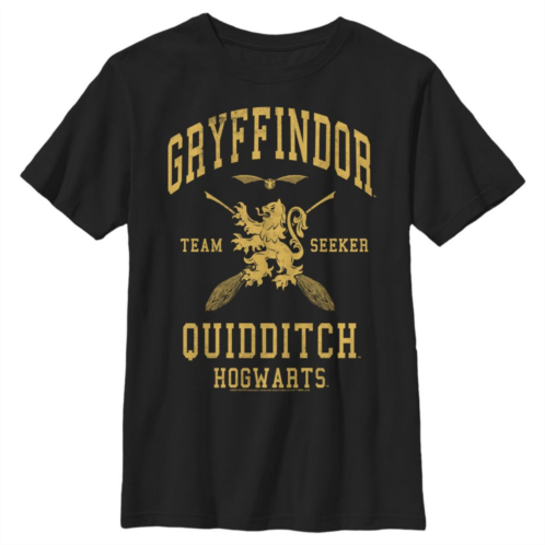 Harry Potter Boys 8-20 Gryffindor Quidditch Seeker Graphic Tee