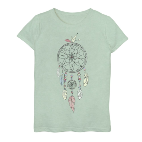 Licensed Character Girls 7-16 Sun Feathers Boho Dreamcatcher Graphic Tee