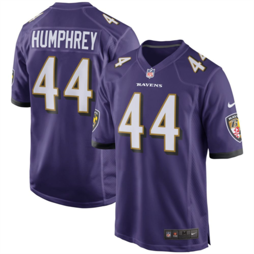 Nitro USA Mens Nike Marlon Humphrey Purple Baltimore Ravens Player Game Jersey
