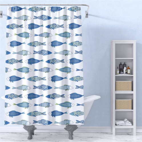 Levtex Home Catalina Fish Shower Curtain