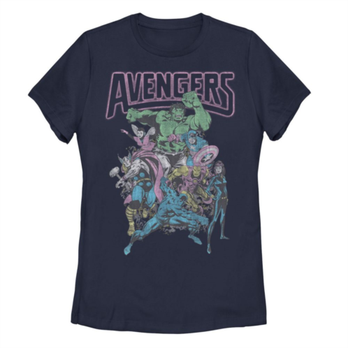 Licensed Character Juniors Marvel Avengers Concert Group Tee
