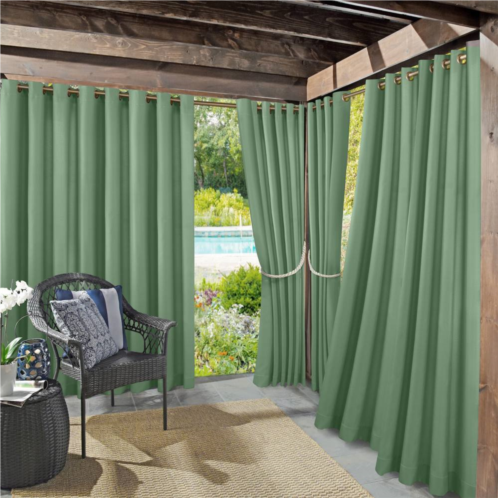 Sun Zero Sailor Indoor/Outdoor Fade Resistant + UV Protectant Curtain Panel