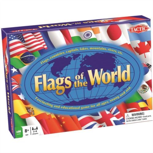 Tactic Flags of the World Board Game