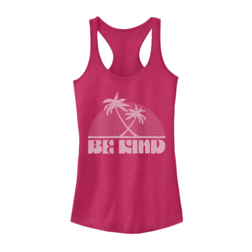 Unbranded Juniors Be Kind Sunset Graphic Tank Top