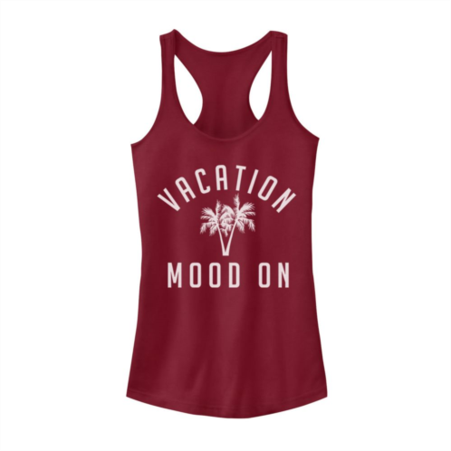 Unbranded Juniors Vacation Mood On Palm Tank Top