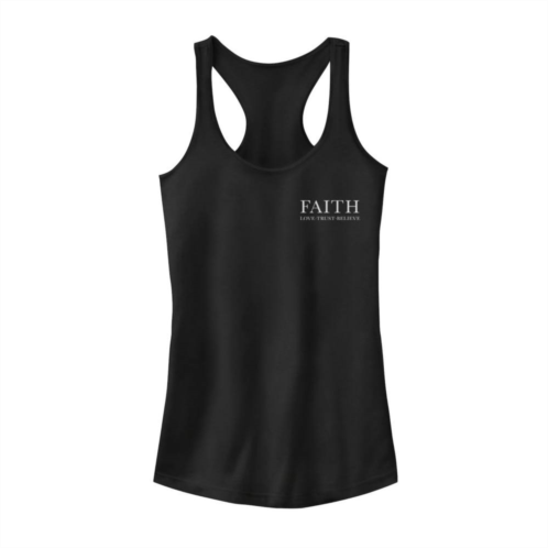 Unbranded Juniors Faith Pocket Tank Top