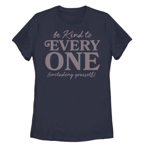 Unbranded Juniors Be Kind To Everyone Including Yourself Tee