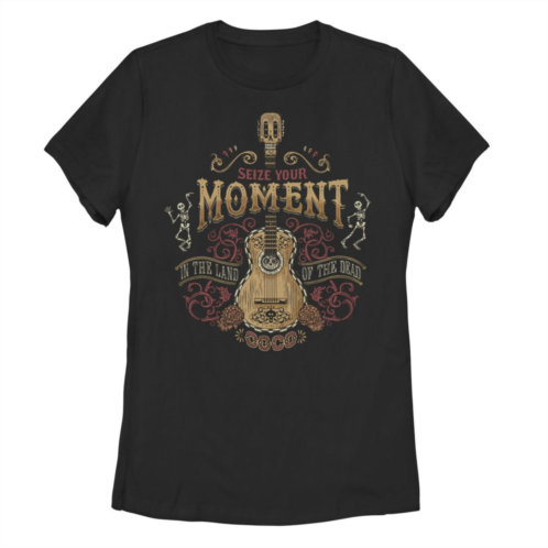 Licensed Character Juniors Disney / Pixars Coco Seize Your Moment Guitar Tee