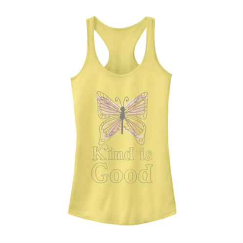 Unbranded Juniors Kind Is Good Butterfly Tank Top
