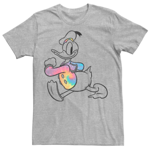 Mens Disney Donald Duck Strut Tie-Dye Shirt Portrait Tee