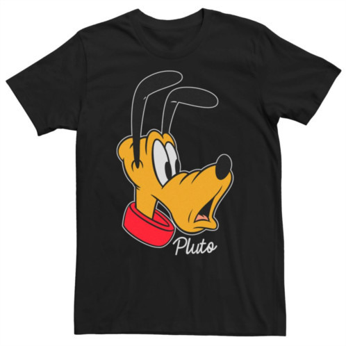 Mens Disney Pluto Surprised Face Portrait Tee