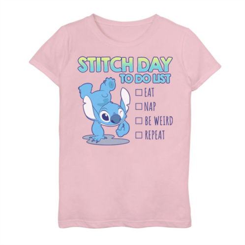 Disneys Lilo & Stitch Girls 7-16 To Do List Tee
