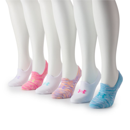 Womens Under Armour 6-Pack Breathe Lite Ultra Low Socks
