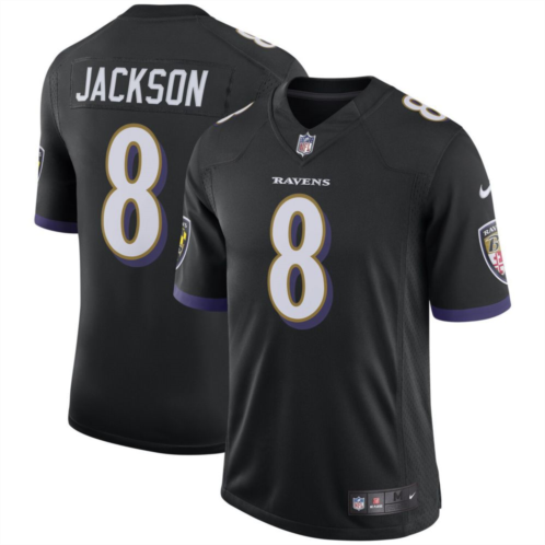 Nitro USA Mens Nike Lamar Jackson Black Baltimore Ravens Speed Machine Limited Jersey